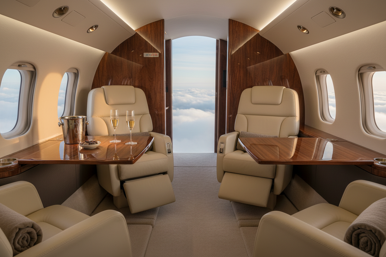 Penthouses In The Sky: Redefining Luxury at 40,000 Feet